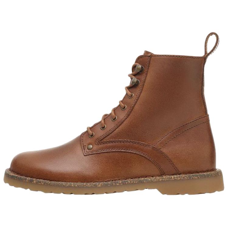 

Birkenstock Брайсон Короткие Мартин Ботинки Мужские Коричневые Кожаные Regular Loose Fit