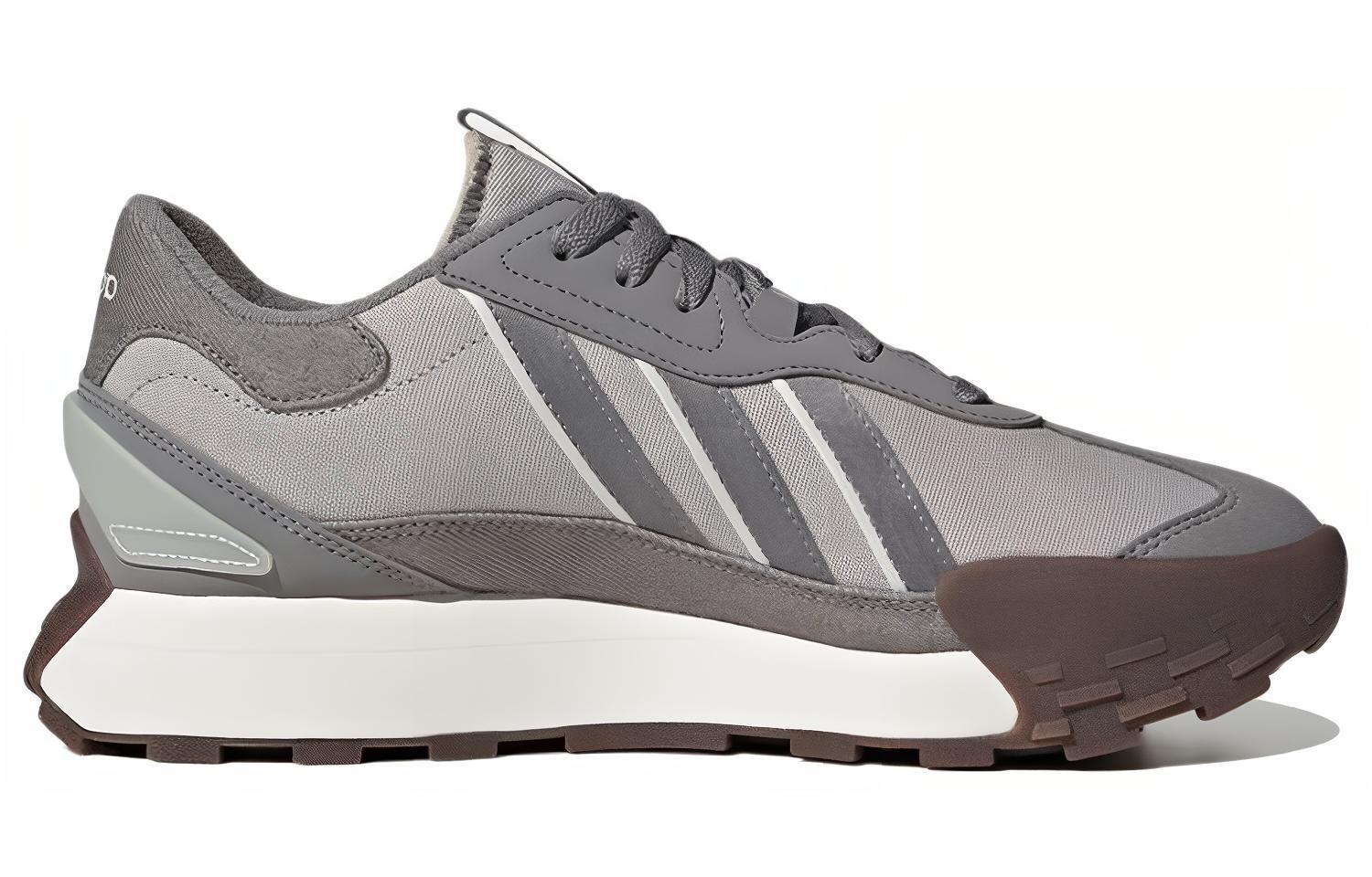 Кроссовки Adidas Neo Futro Mixr Lifestyle Unisex, темно-серый/серый/белый — фото 2