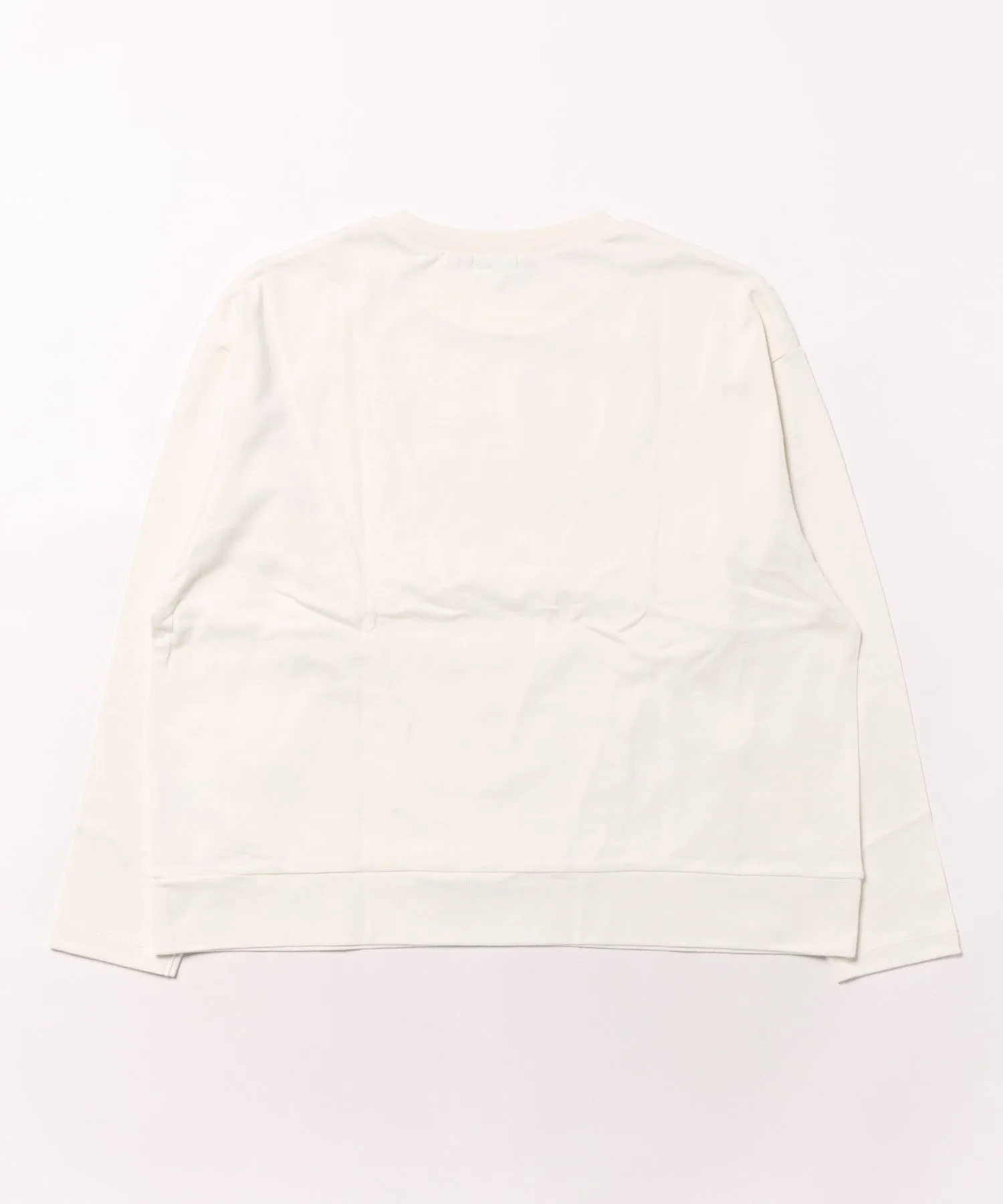 Детская футболка с длинными рукавами Hakka Kids Drop Shoulder Off White — фото 2