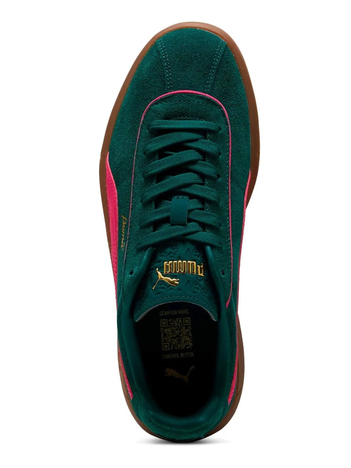 Низкие кроссовки Puma, зеленый — фото 3