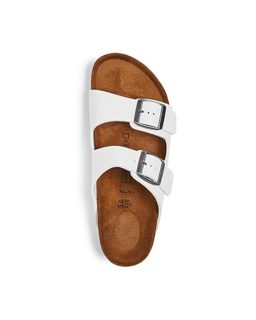 Сандалии-шлепанцы Electric Arizona для девочек – для малышей и маленьких детей Birkenstock, цвет White — фото 2