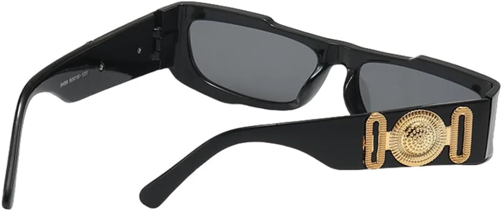 

Женские солнцезащитные очки LVTFCO Fashion в маленькой квадратной оправе, для активного отдыха, в стиле хип-хоп, модные очки с защитой от УФ-излучения UV400, C2