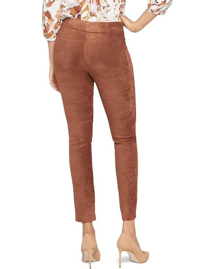 

Брюки NYDJ Suede Basic Leggings, цвет Coffee Bean