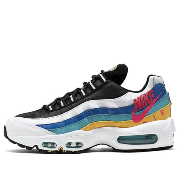 Кроссовки air max 95 premium 'windbreaker white red orbit'' Nike, белый