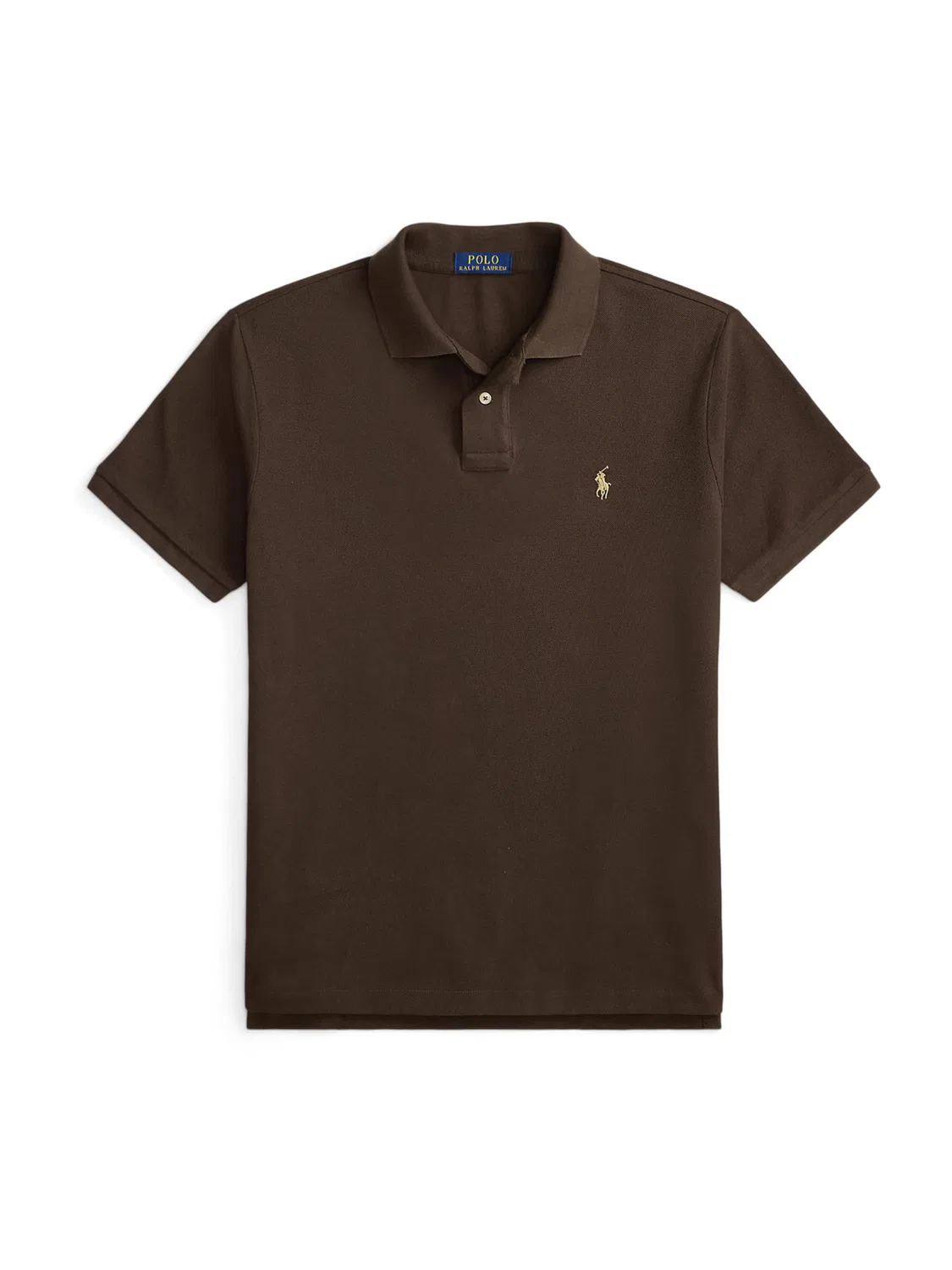 Рубашка Polo Ralph Lauren темно-коричневого цвета
