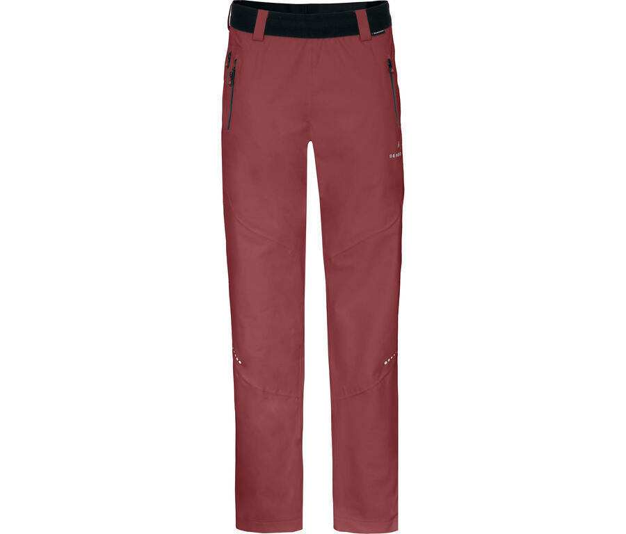 

BERGSON Штаны-дождевики из переработанного материала, с легкой подкладкой, водонепроницаемость 20 000 мм водяного столба, коричневые