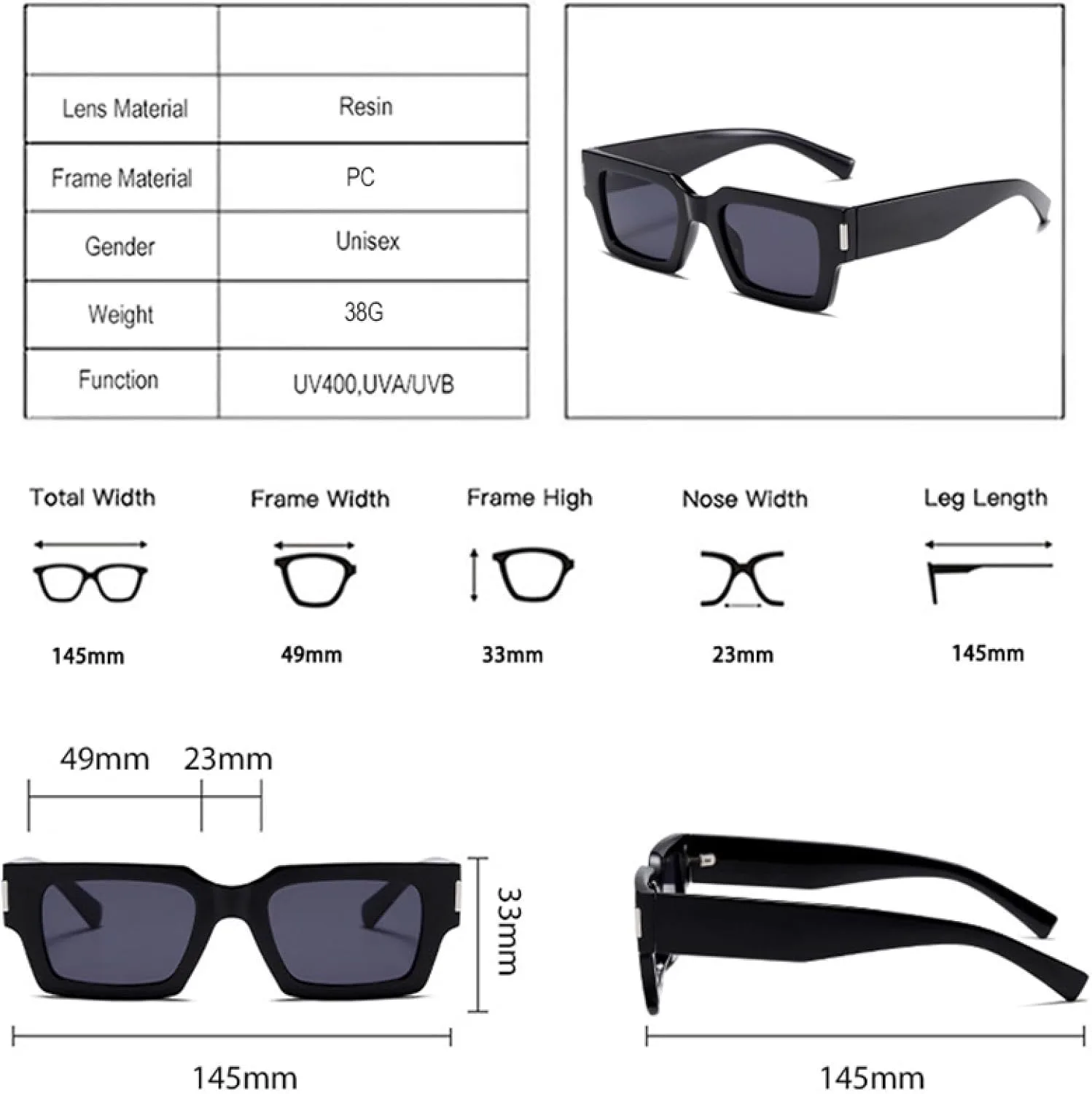 

Солнцезащитные очки с защитой от УФ-излучения UV400 | Женские и мужские, с заклепками, для занятий спортом на открытом воздухе и вождения DSVIGF, Red Grey