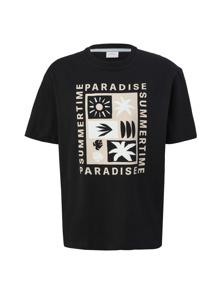 

s.Oliver Футболка 99D2_черного цвета, Черный, s.Oliver Футболка 99D2_черного цвета