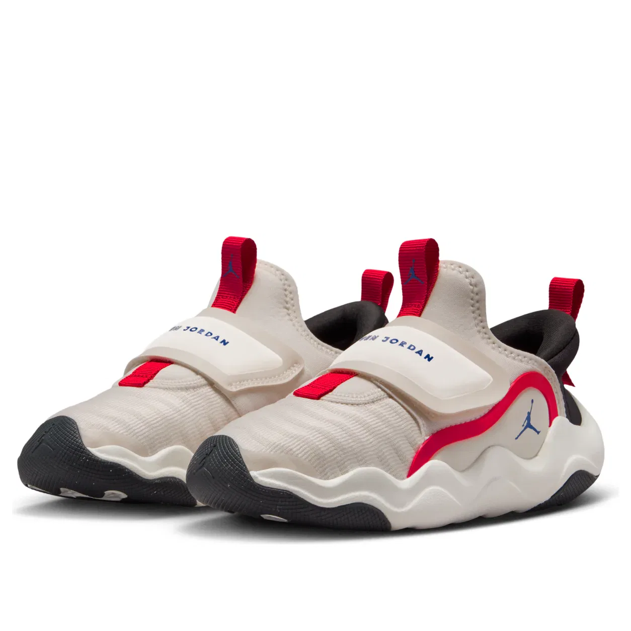 Кроссовки Jordan 23/7.2 EasyOn 'Phantom Grayish White Grayish Black University Red' HF3415-007, белый — фото 4