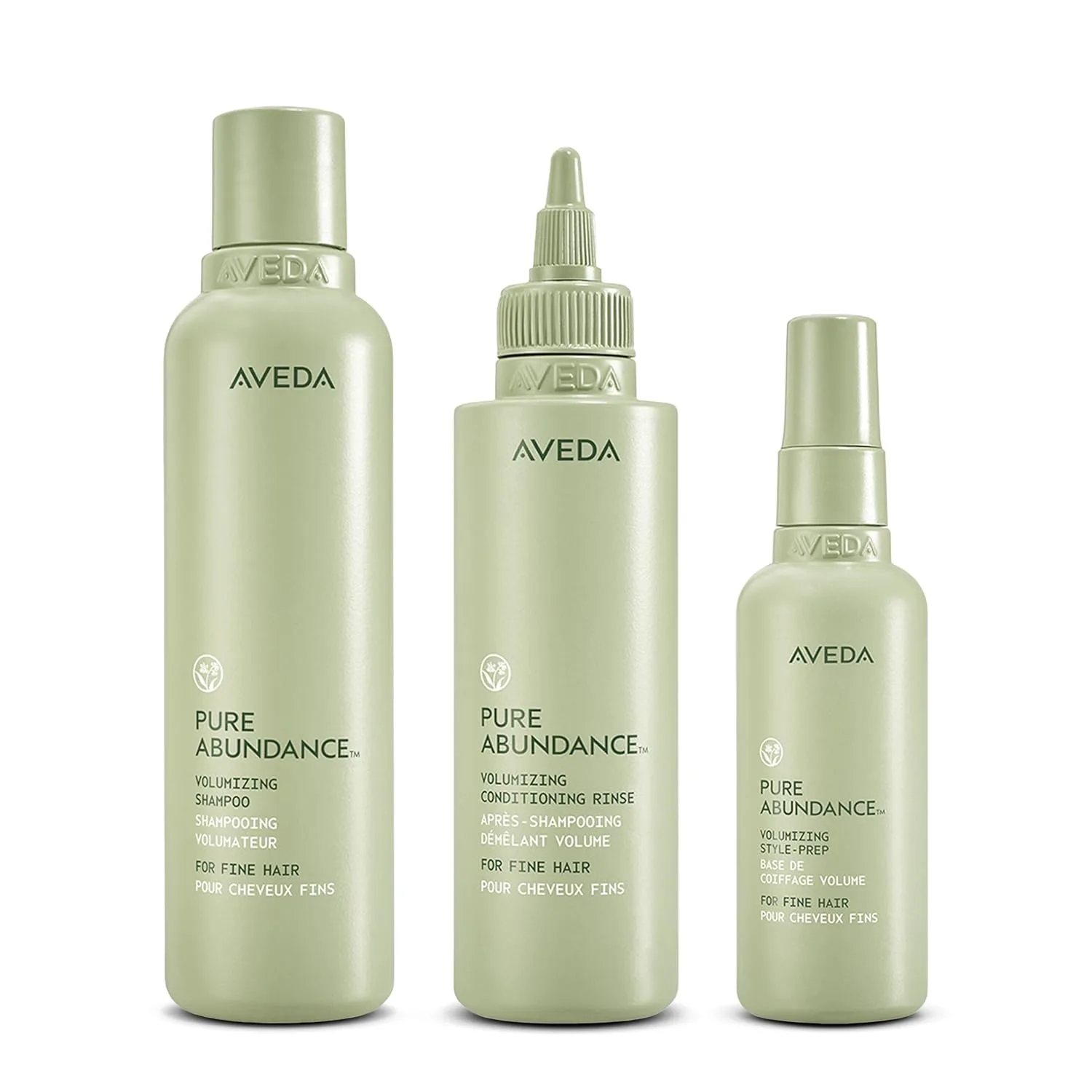 Набор Aveda Pure Abundance: шампунь для объема, кондиционер и спрей для укладки, полный размер