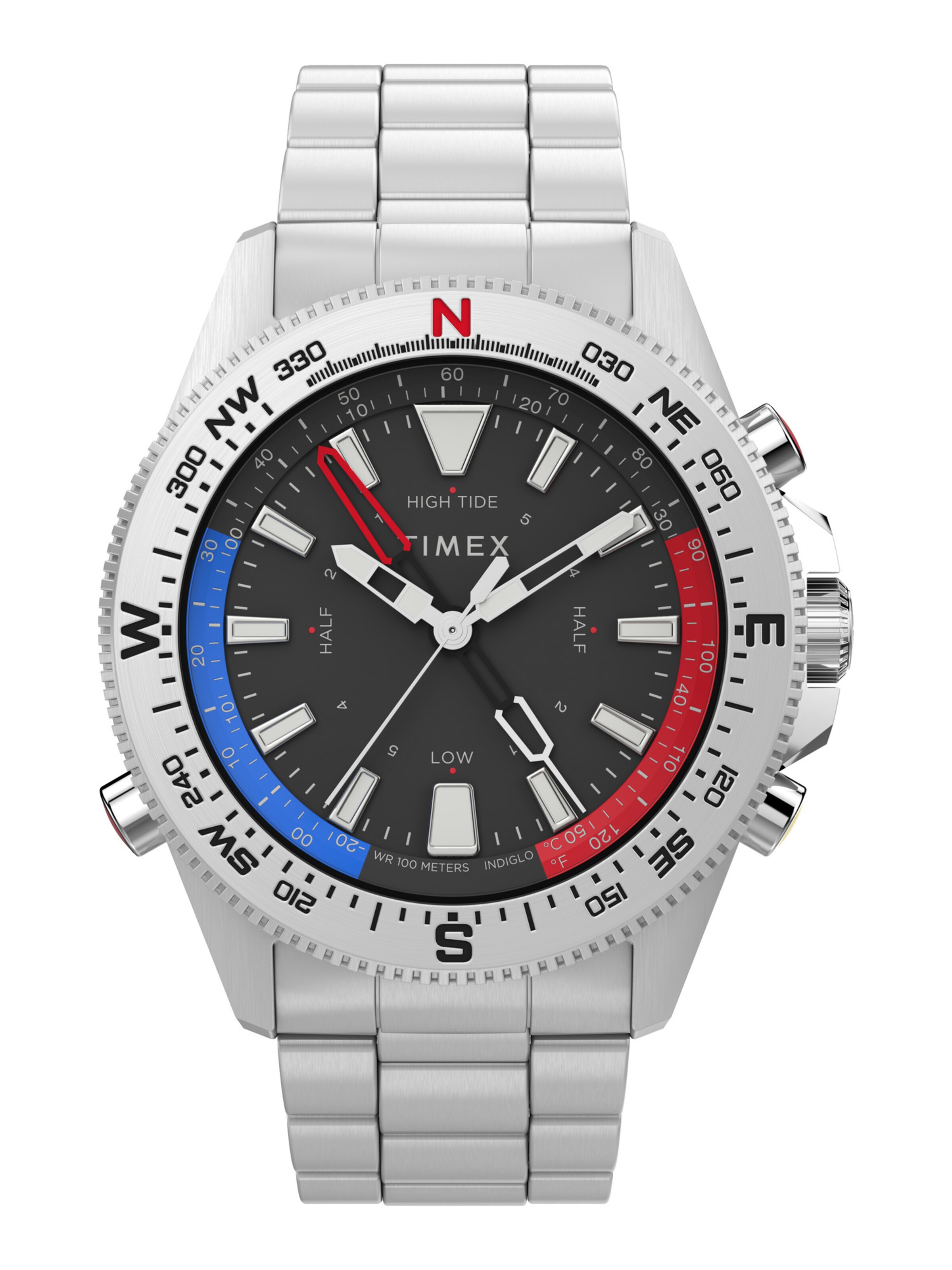 

TIMEX Серебряные аналоговые часы