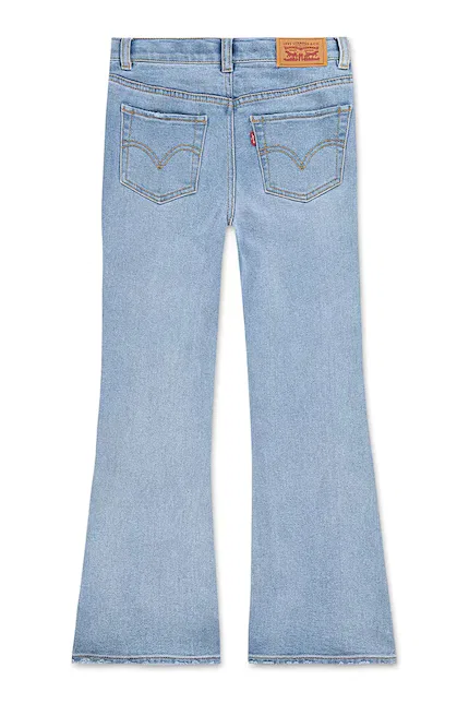 Джинсы расклешенные багги Flare Levi's, синий — фото 2