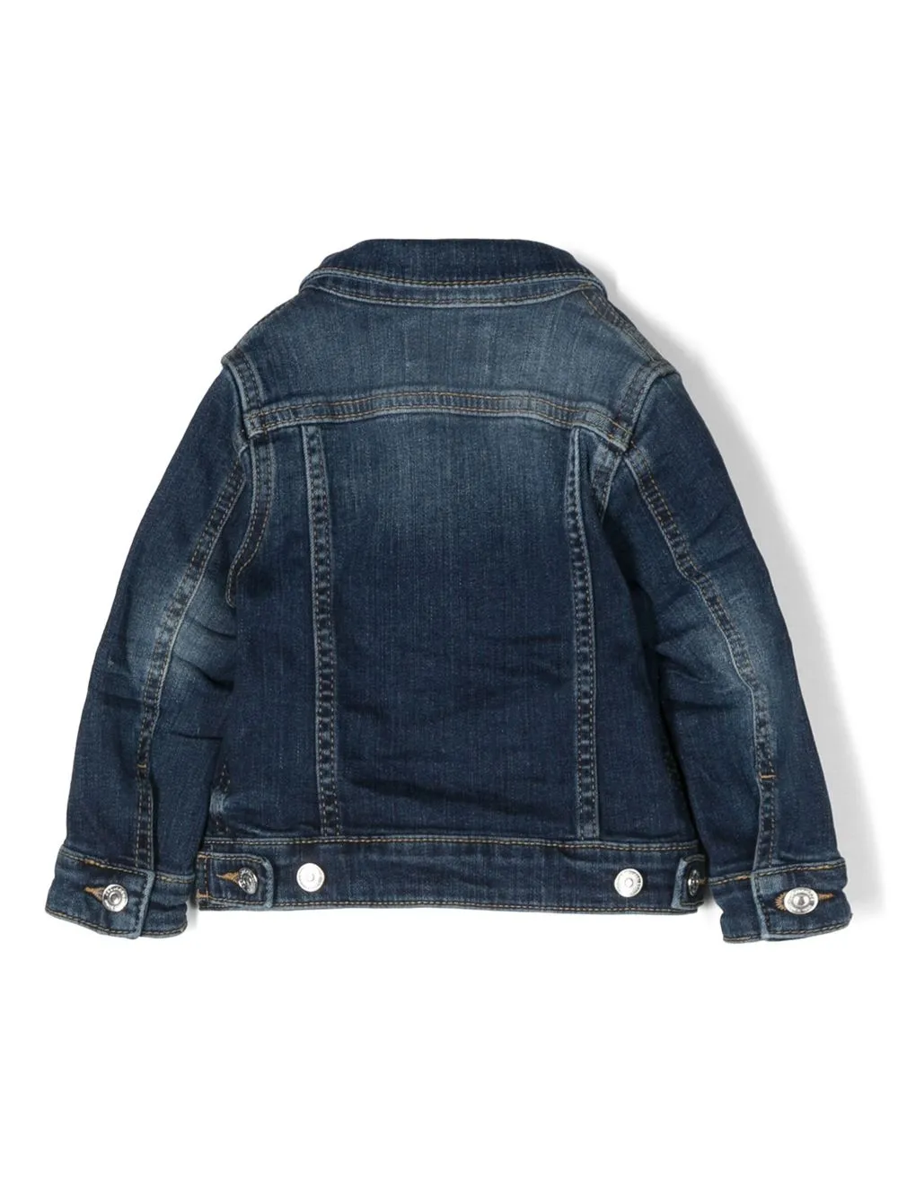 Однобортная джинсовая куртка Dsquared2 Kids, синий — фото 2