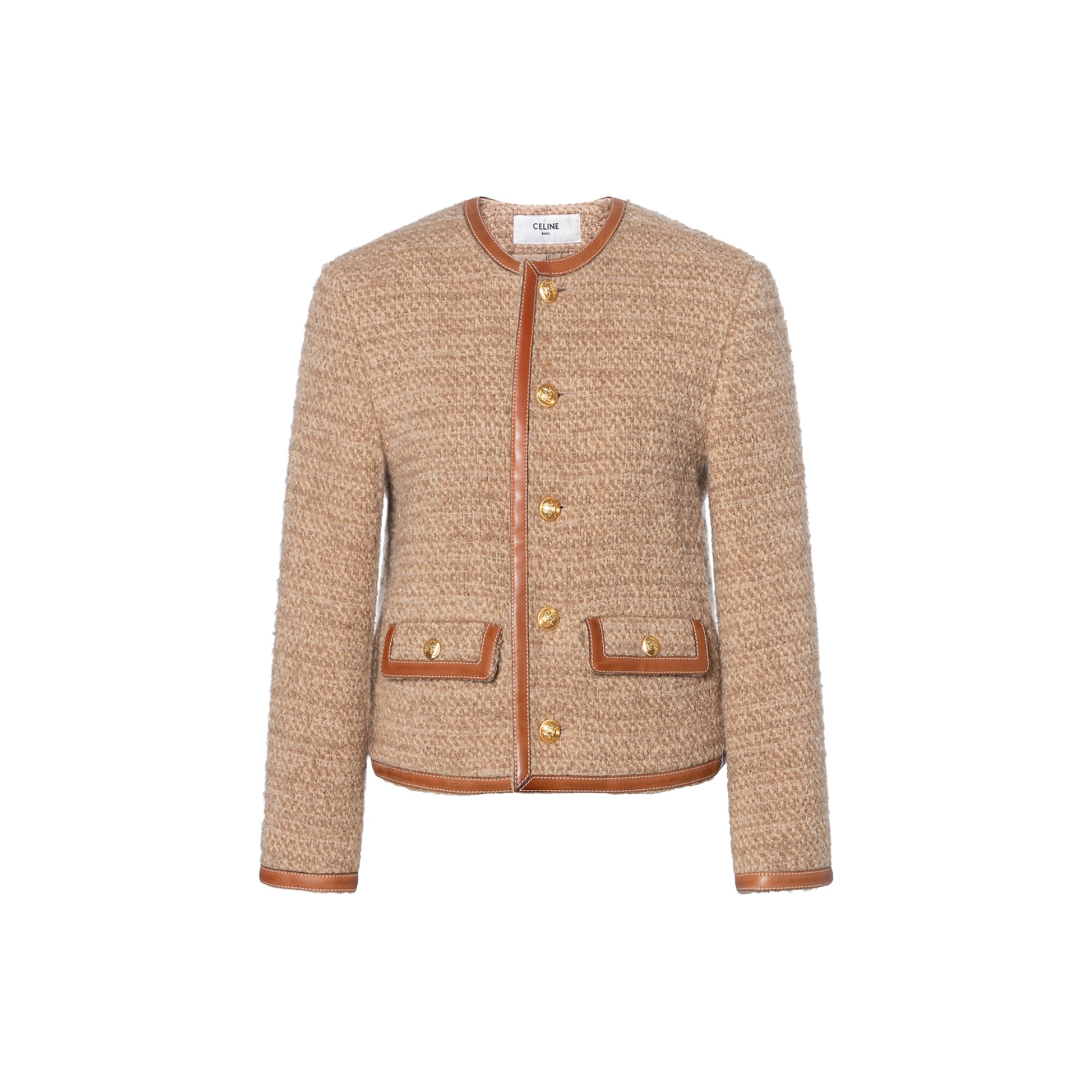 

CELINE Куртка женская коричневая, Brown