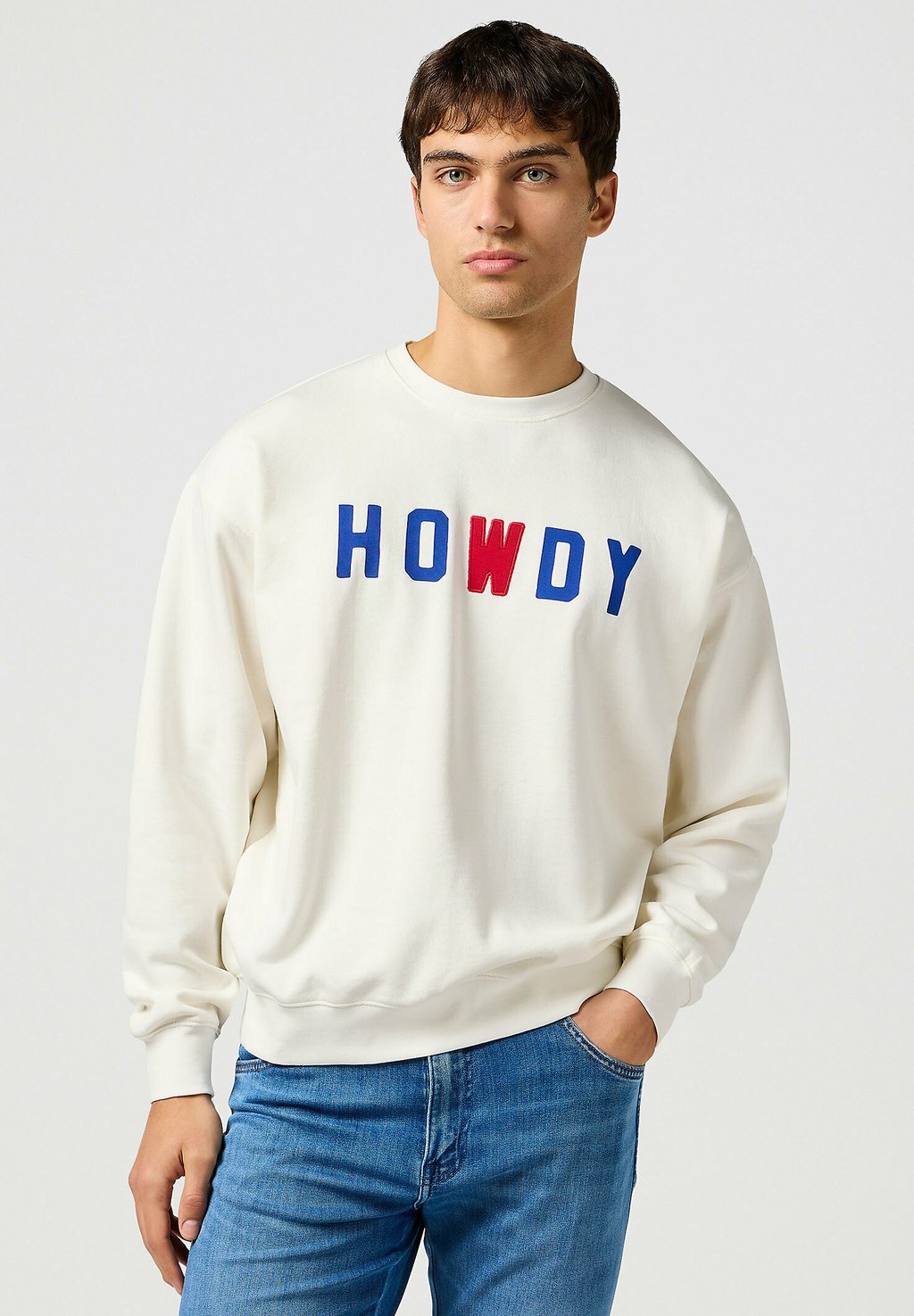 

Толстовка LONG SLEEVE GRAPHIC CREW Wrangler, кремовый