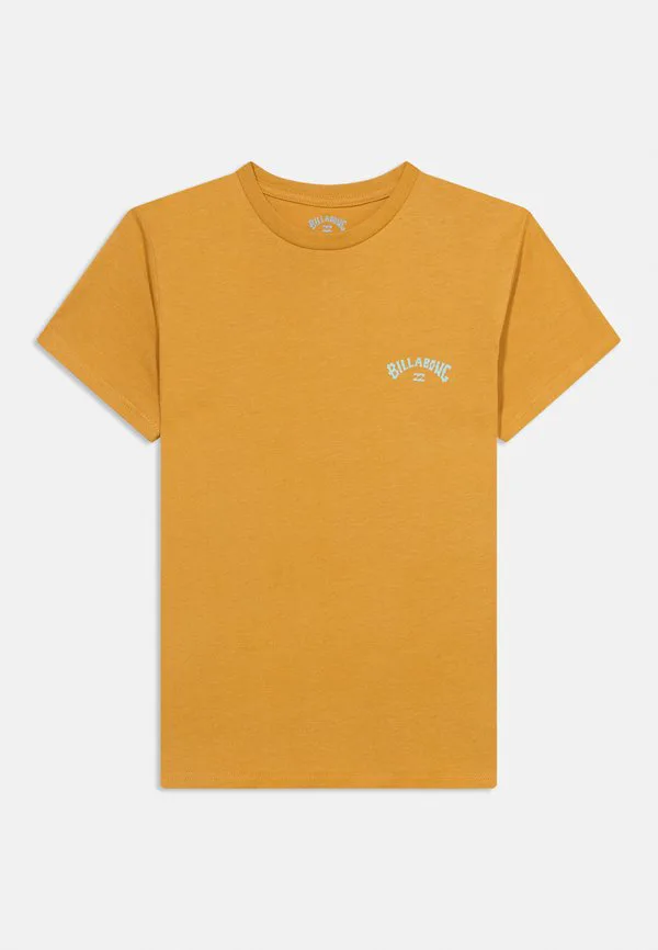 Футболка унисекс с принтом «волна арки» Billabong, Honey Mustard/Solid — фото 3