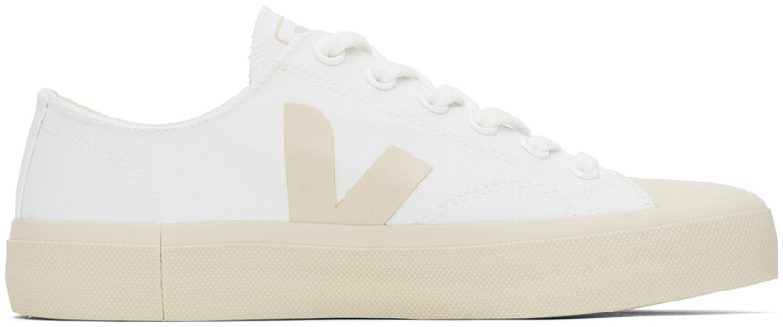 

Белые низкие кеды Wata II из плотной ткани Veja