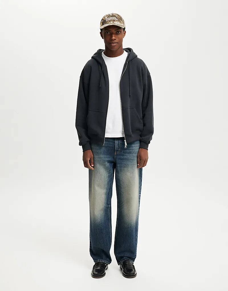 

Мешковатые джинсы Cotton On в синем цвете