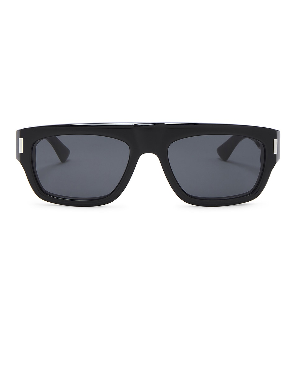 

Прямоугольные солнцезащитные очки Saint Laurent, Black
