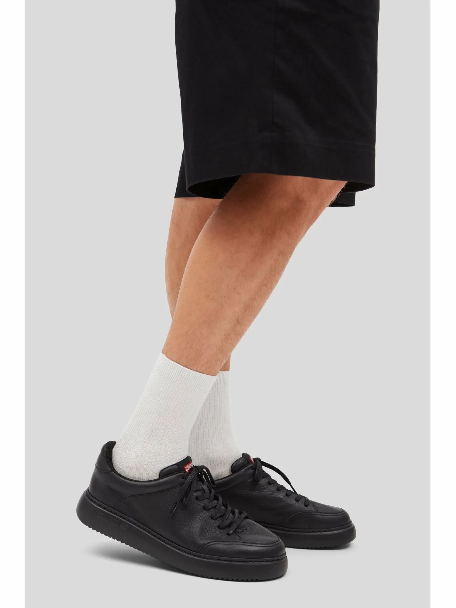 Кроссовки RUNNER K21 / Кожаные кроссовки Camper, black