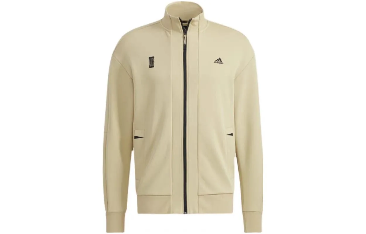 Adidas Куртка мужская Grassland Brown с отложным воротником