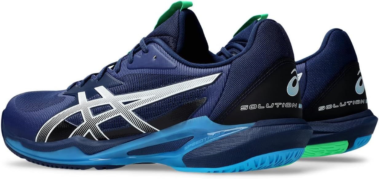 Мужские кроссовки ASICS Solution Speed FlyteFoam 3, белый/голубой — фото 2