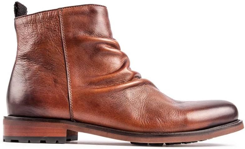 

Мужские ботинки на молнии до щиколотки SOLE CRAFTED с топором, коричневые