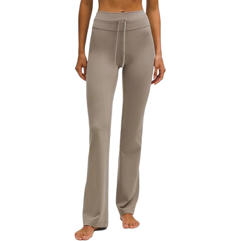 

Женские повседневные брюки fw25 Lululemon, коричневый серый