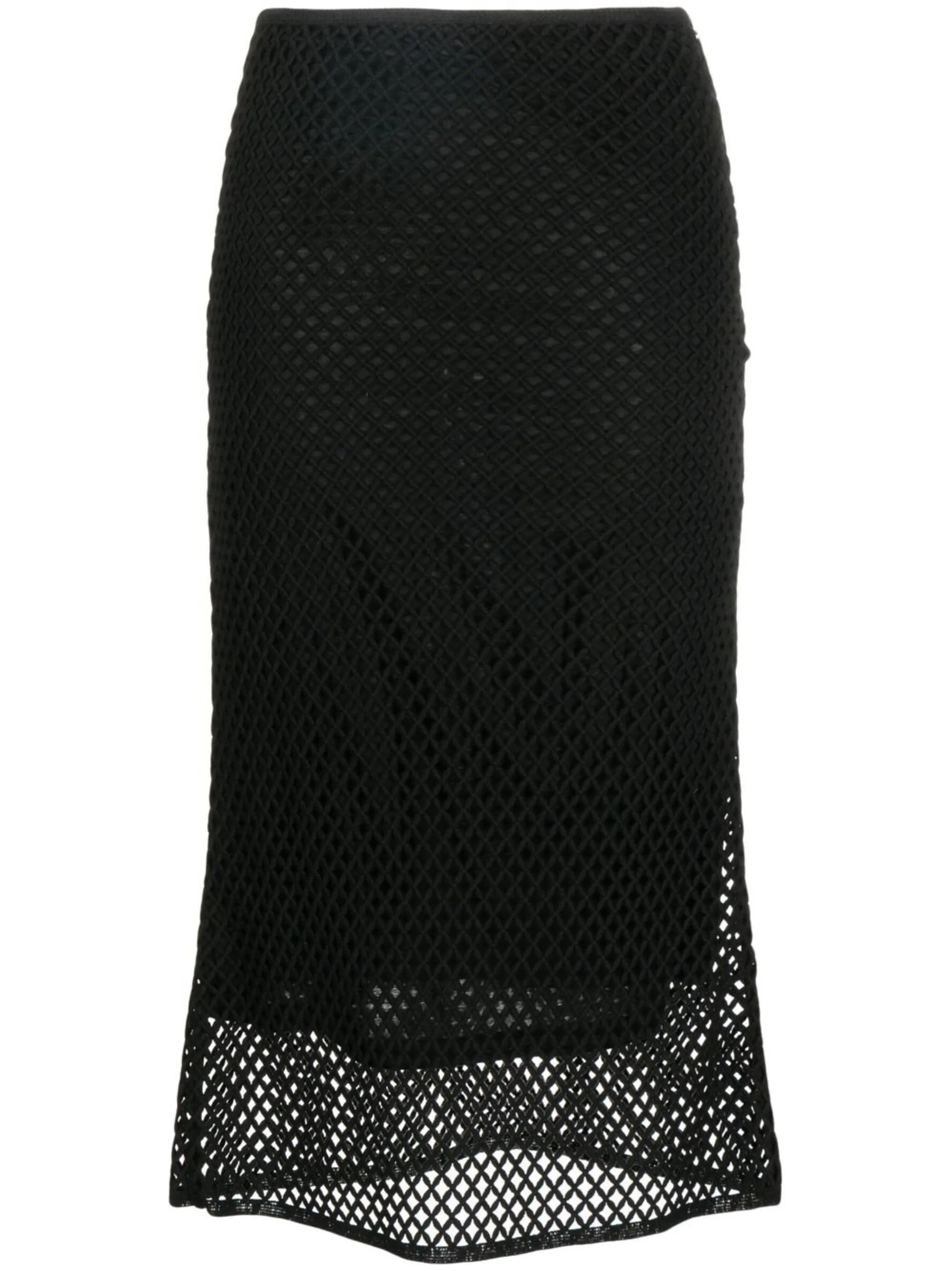 

Юбка миди А-силуэта Goen.J, черный