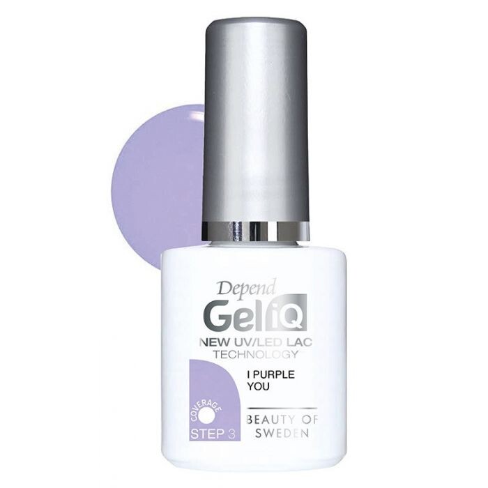 

Лак для ногтей Esmalte de Uñas Semipermanente Depend Gel Iq, I Purple You