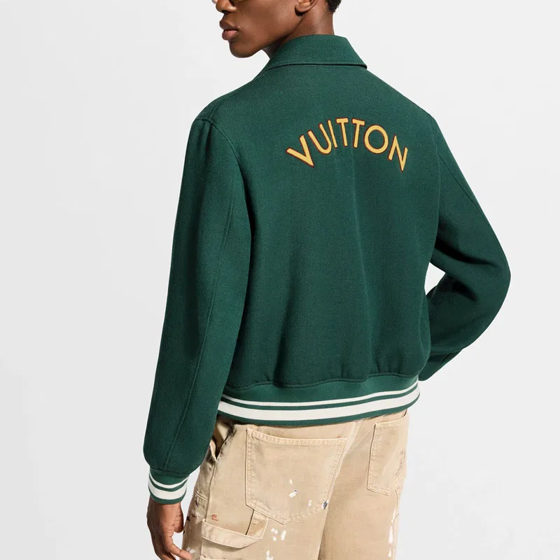 Куртка LOUIS VUITTON зеленая — фото 4