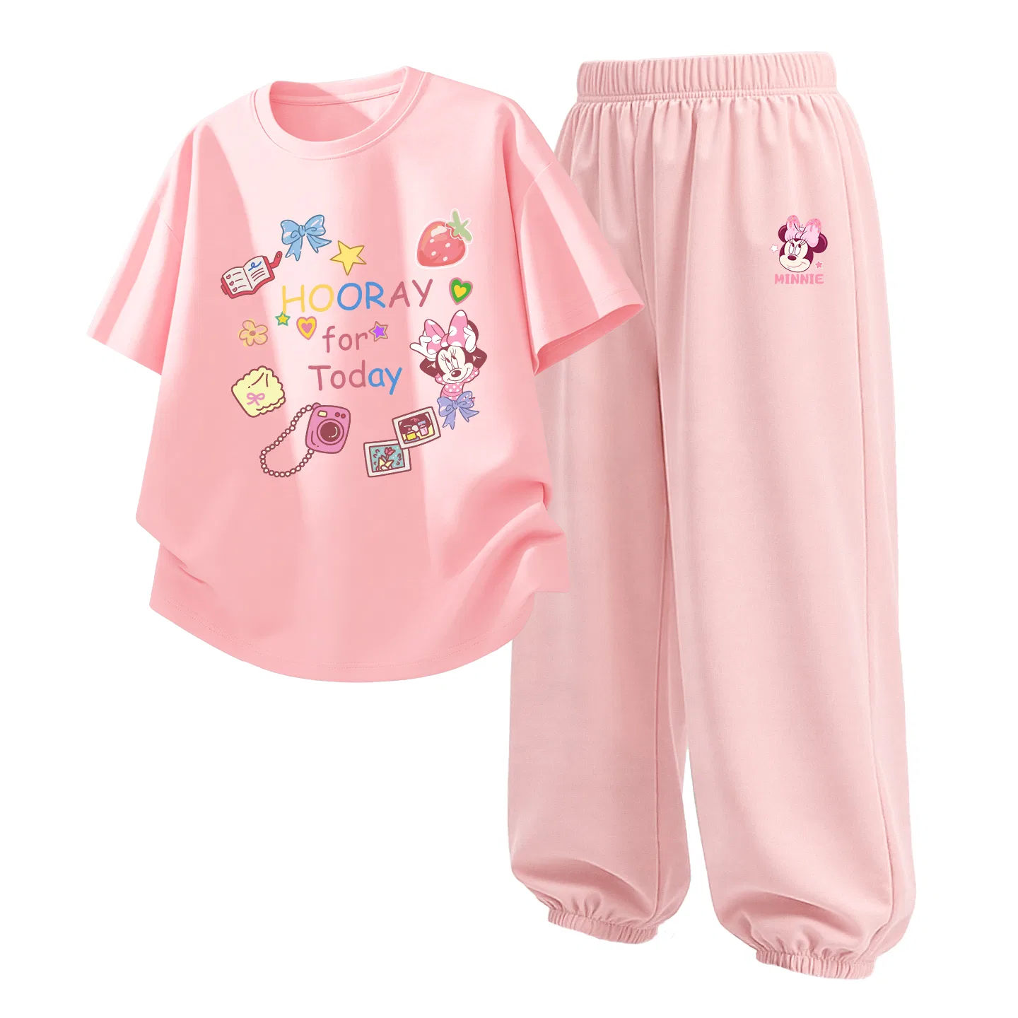 Детский спортивный костюм Casual Sportswear 2 Piece Set Disney, Dini Knot K Taro Purple+Dini Knot K Taro Purple — фото 3