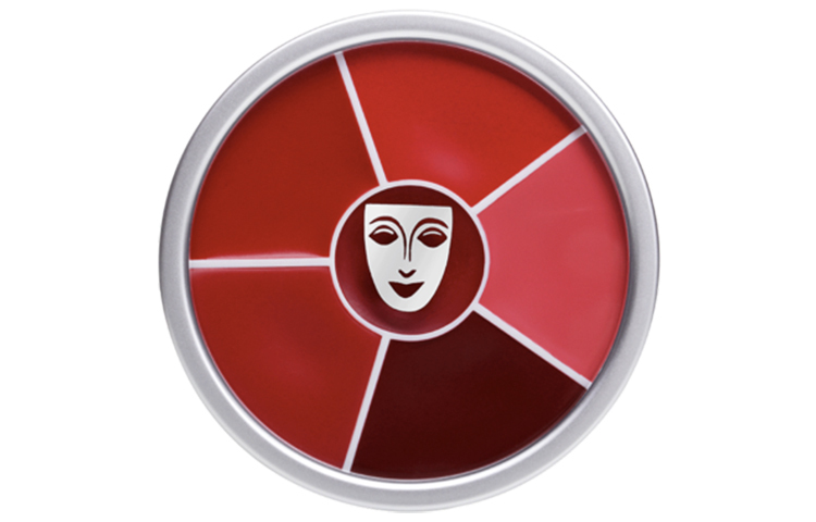 

KRYOLAN Палитра помад 6 цветов кремовая увлажняющая для лица 30г