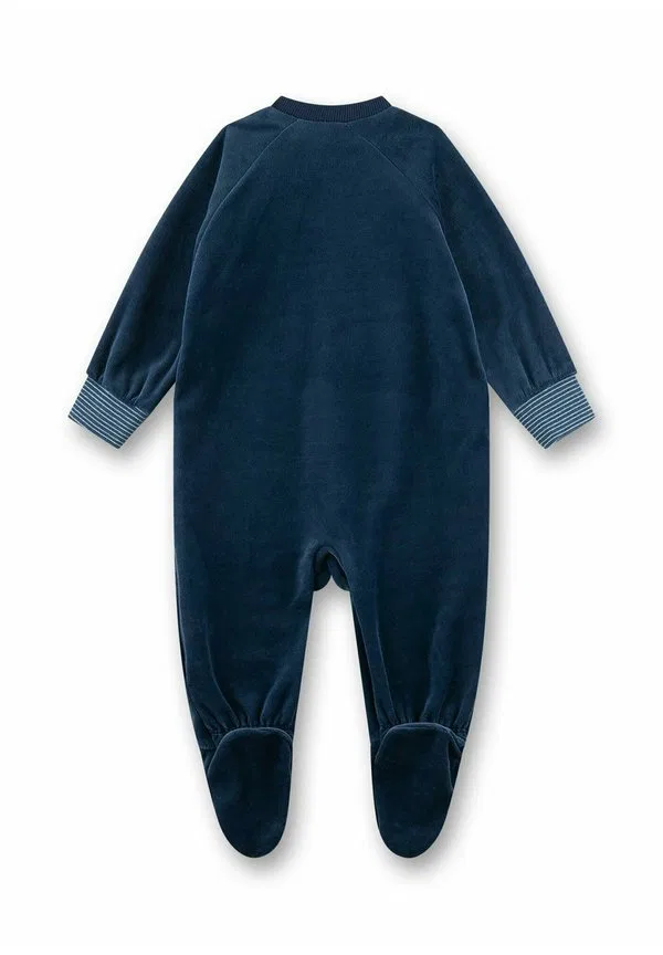 Комбинезон для сна overall aus nicki büffel Sanetta, Dark Blue — фото 2