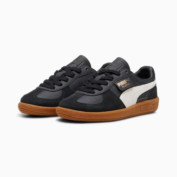 Кроссовки для больших детей Palermo Leather Puma, черный — фото 4