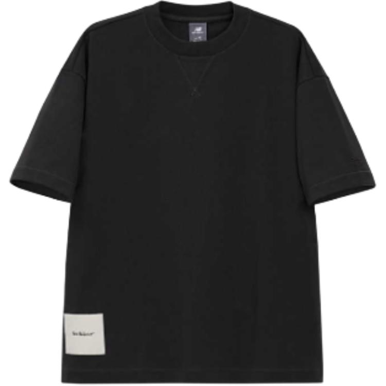 

New Balance Футболка NB Grey SS25 Unisex Black, Черный, New Balance Футболка NB Grey SS25 Unisex Black