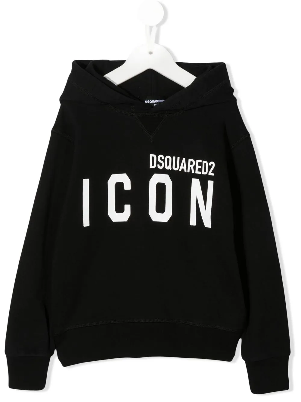 

Худи Icon с логотипом DSQUARED2 KIDS, черный
