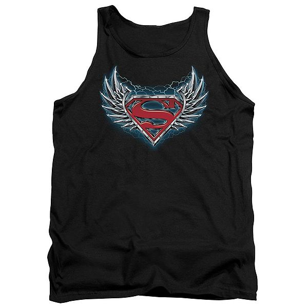 

Футболка-майка взрослая с логотипом Superman steel wings Licensed Character