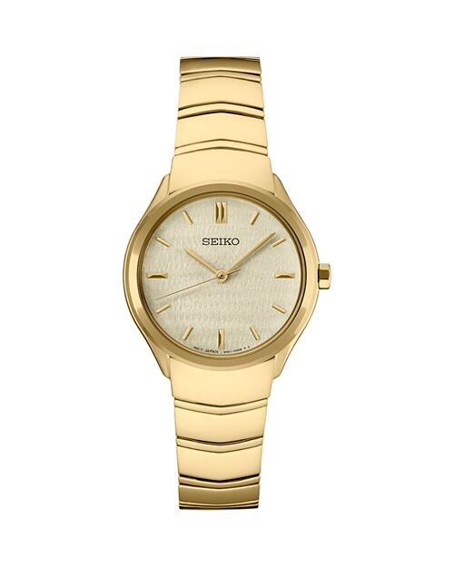 

Часы Essentials, 30 мм Seiko Watch, цвет Ivory/Cream