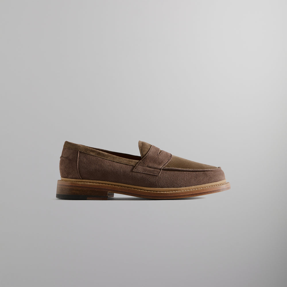 

Лоферы Kith for Blackstock & Weber The Ellis Penny Loafer, цвет Lava
