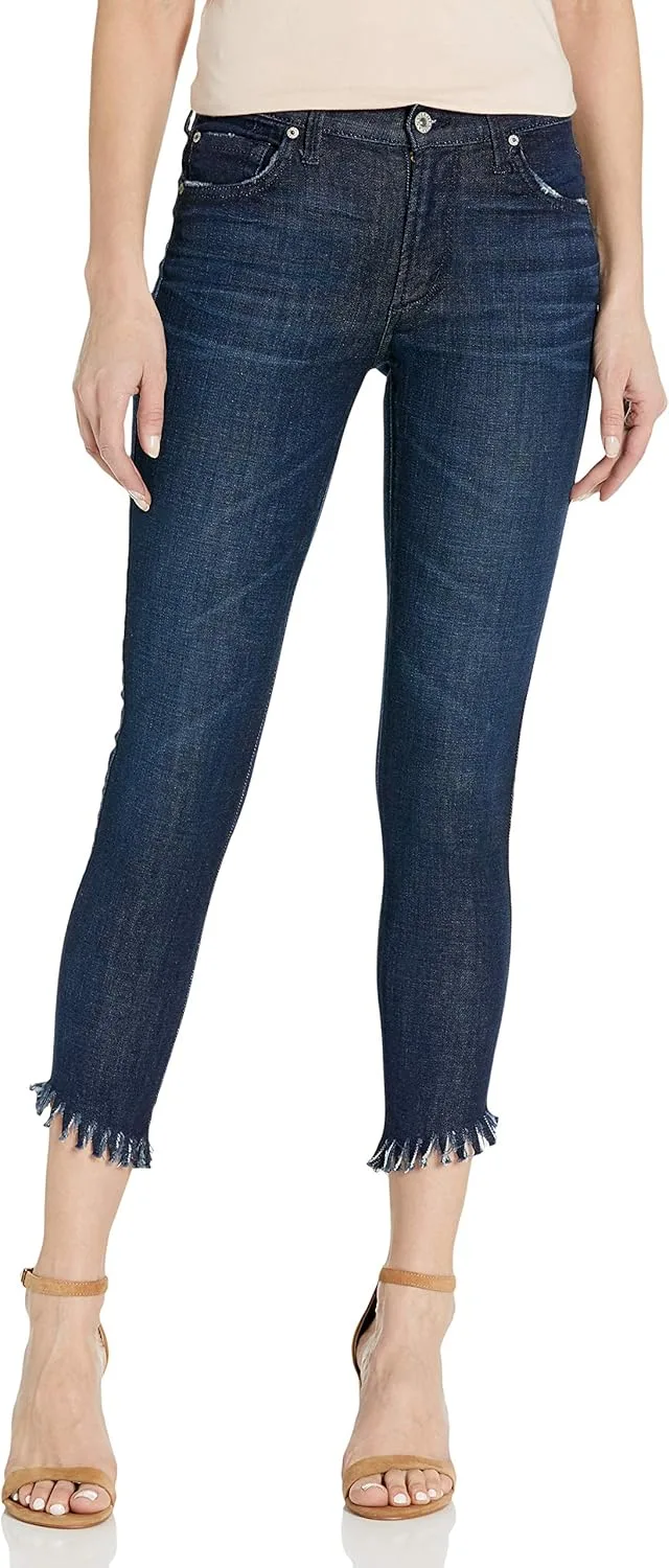 

Джинсы James Jeans Women's Twiggy Ankle Length Skinny в цвете Siren Fringe