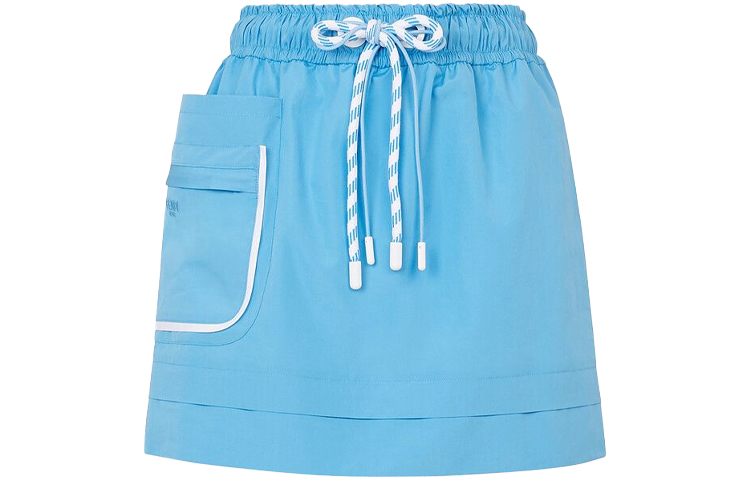 

FENDI FW21 Повседневные короткие юбки женские светло-голубые