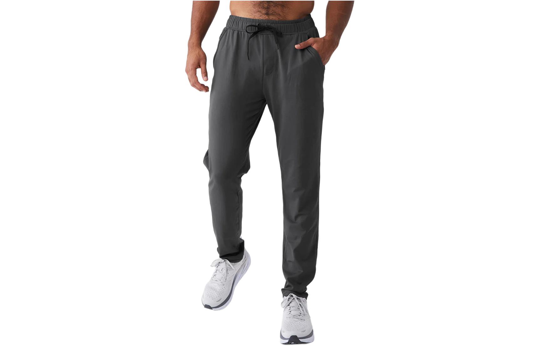 

Трикотажные спортивные штаны мужские Alo Yoga, Anthracite/Anthracite