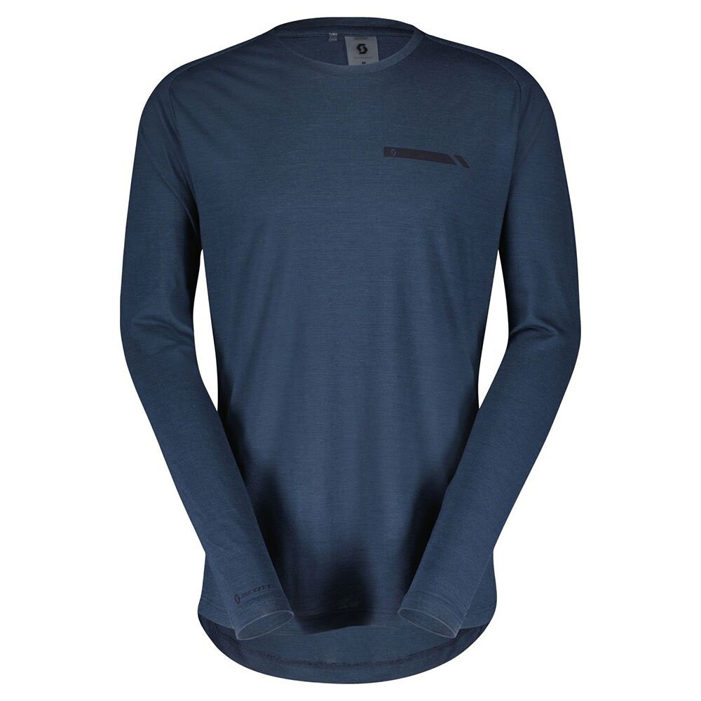 

Футболка с длинным рукавом Scott Defined Merino, синий