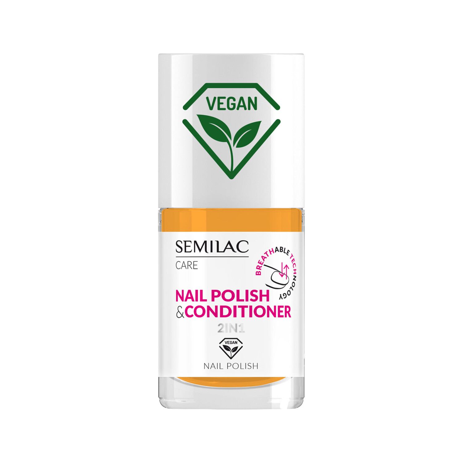 

Классический лак для ногтей с кондиционером 014 Semilac Vegan, 7 мл