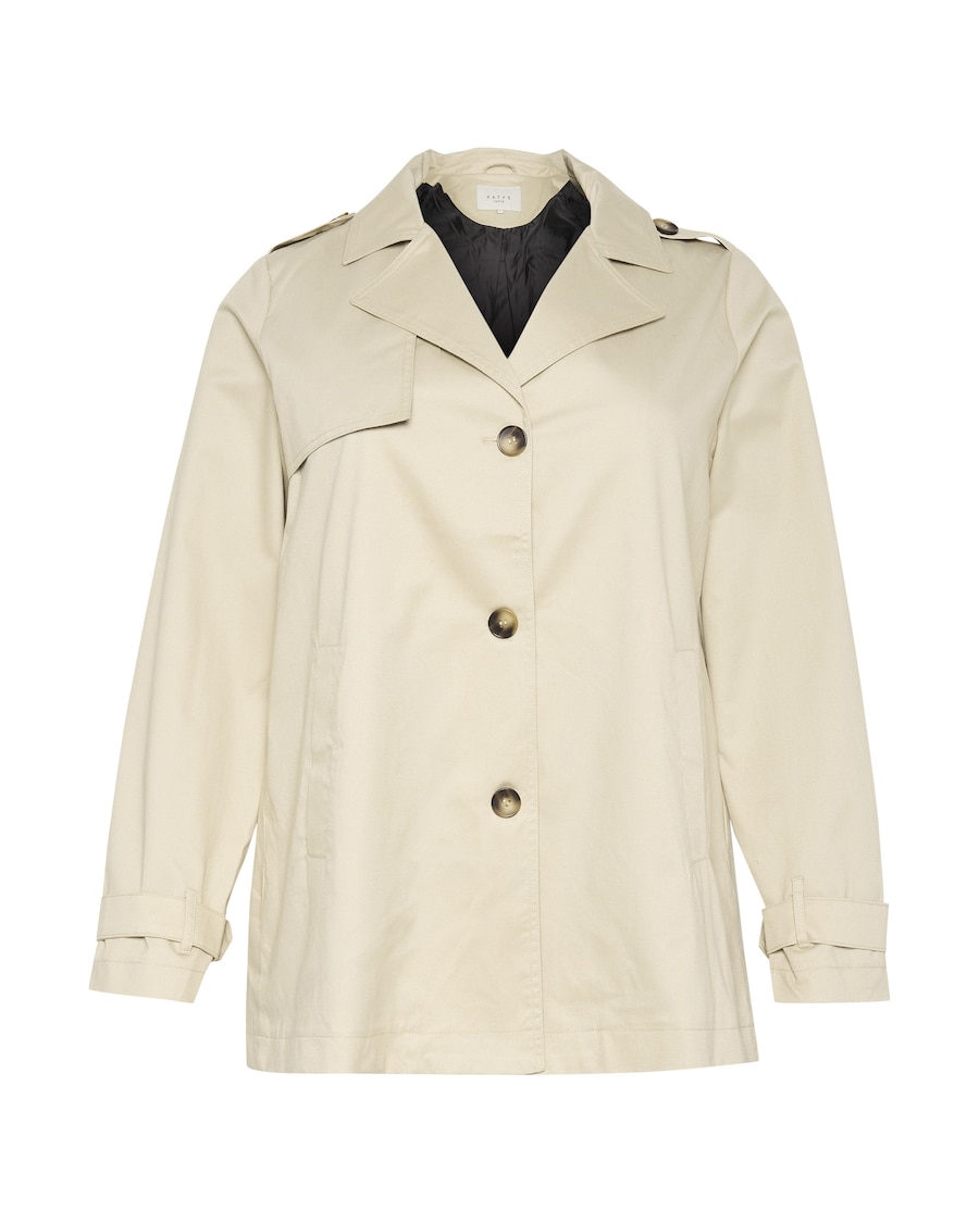 

Куртка межсезонная KAFFE CURVE Tricia, бежевый