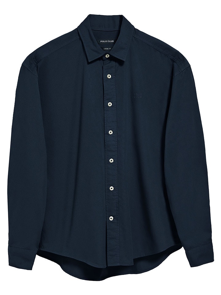 

Polo Club Рубашка - свободного кроя - темно-синего цвета