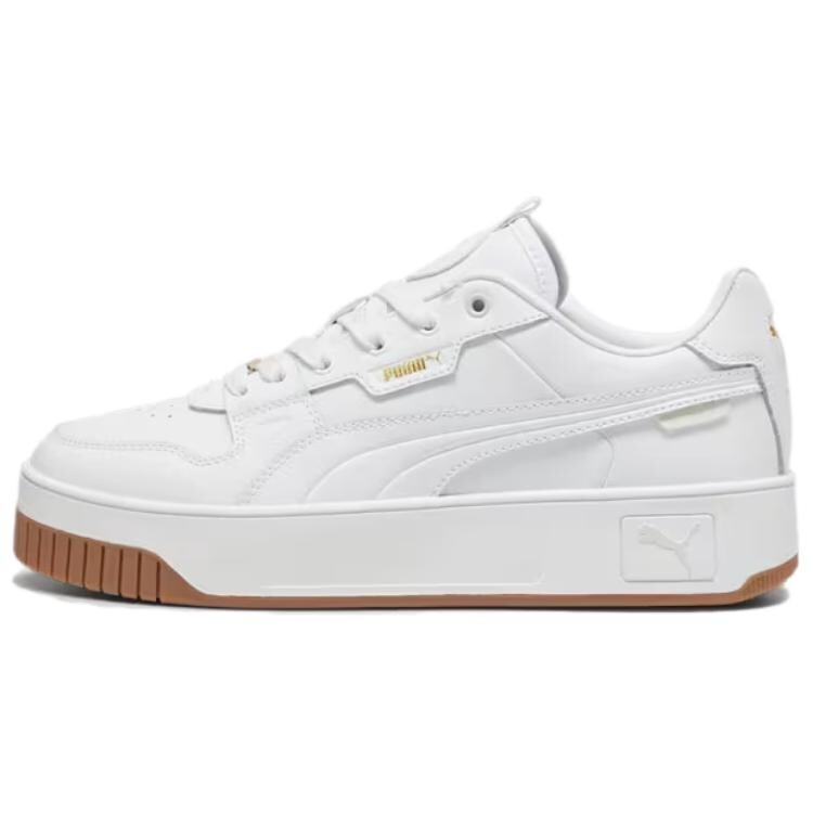 

Кроссовки Puma Carina Street Lifestyle Shoes Women's Low-top White/gold, белый/золотой