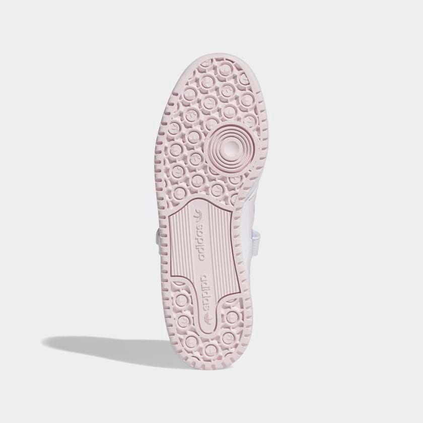 Мужские кроссовки adidas Forum Low, белый/фиолетовый/розовый/светло-фиолетовый — фото 3