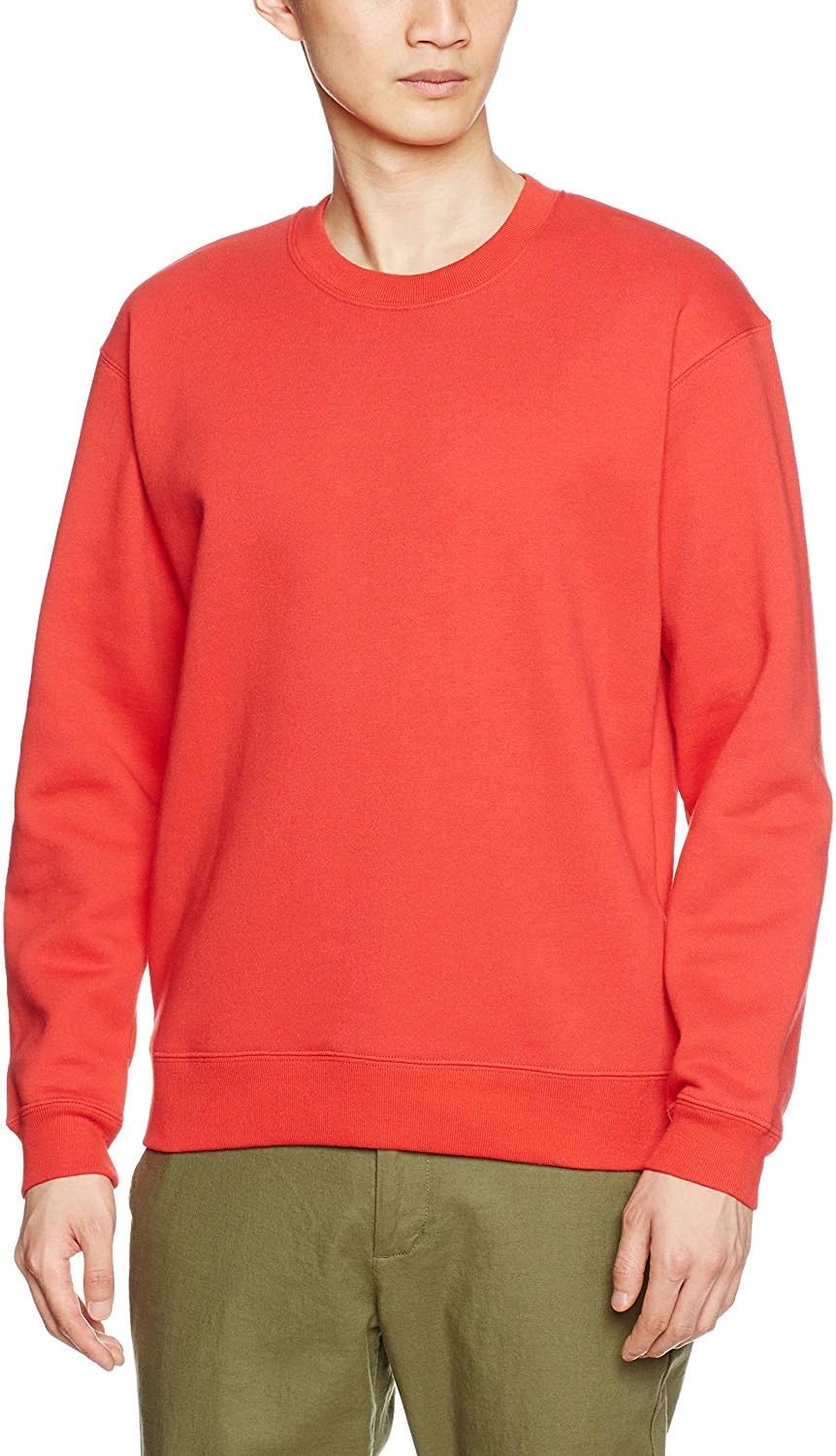 

Мужская толстовка United Athle с круглым вырезом, плотность ткани 10.0 унций, красный